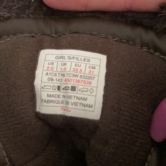 NorthFace brown winter boots - Picture 4 of 6